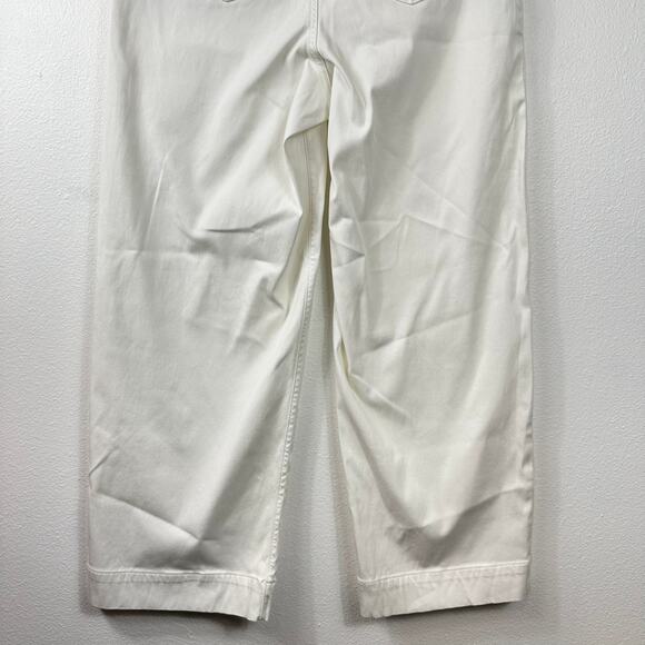 SPANX Stretch Twill Cropped Pant White Size XL Tall - Picture 7 of 15